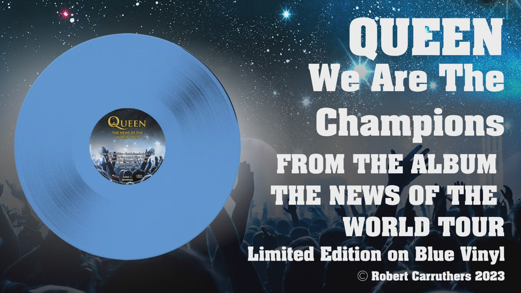 Queen - The News Of The World Tour: Limited Edition On Blue Vinyl