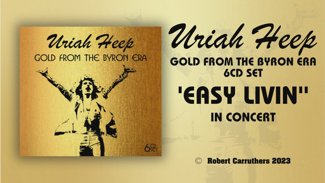 Uriah Heep – Gold from the Byron Era In the studio, on the road & On-air (6-CD Set)