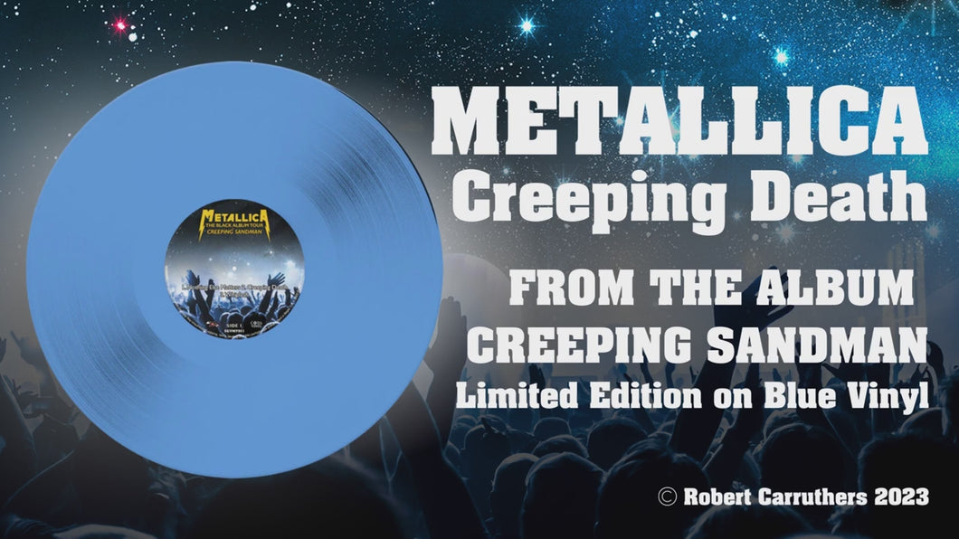 Metallica - Creeping Sandman: Limited Edition Blue Vinyl