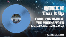Load and play video in Gallery viewer, Queen - The Works Tour: Limited Edition On Blue Vinyl
