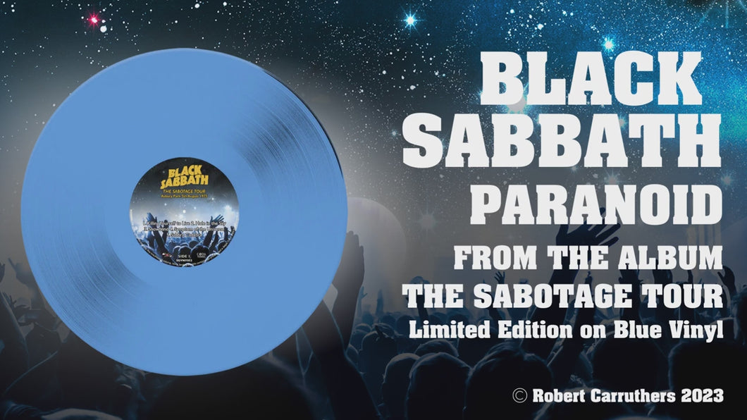Black Sabbath – The Sabotage Tour: Limited Edition On Blue Vinyl