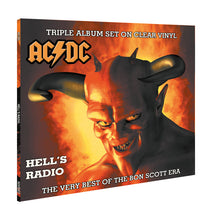 Load image into Gallery viewer, AC/DC - Hell&#39;s Radio (Limited Edition Numbers 001-010 Triple Album Set on Clear Vinyl)
