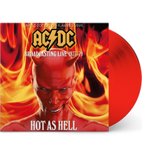 Load image into Gallery viewer, AC/DC – Hot as Hell: Broadcasting Live 1977–&#39;79: Vinyl (Limited Edition 12-Inch Album on Orange Vinyl)

