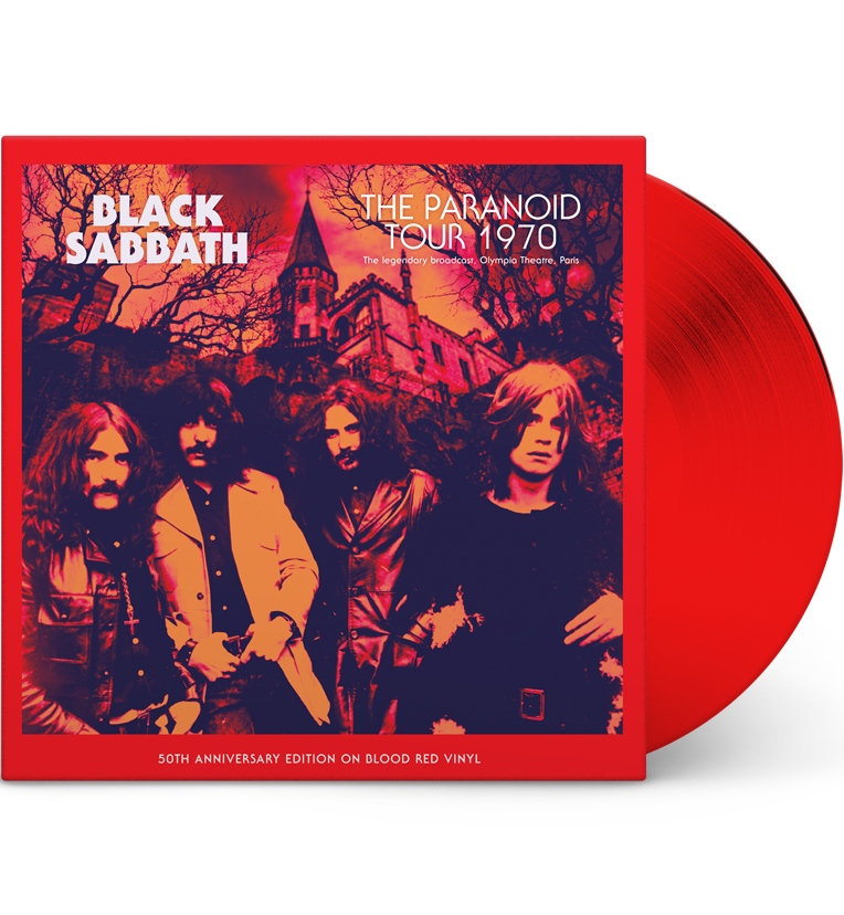 Black Sabbath – The Paranoid Tour 1970 (Limited Edition 12-Inch Album on Blood Red Vinyl)