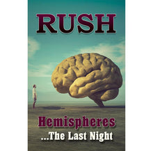Load image into Gallery viewer, Rush – Hemispheres… The Last Night (Limited Edition Aqua Blue Cassette)
