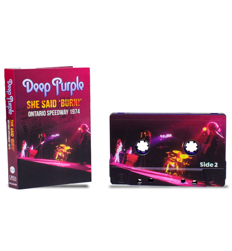 Deep Purple – She Said 'Burn!' (Limited Edition Purple Cassette)