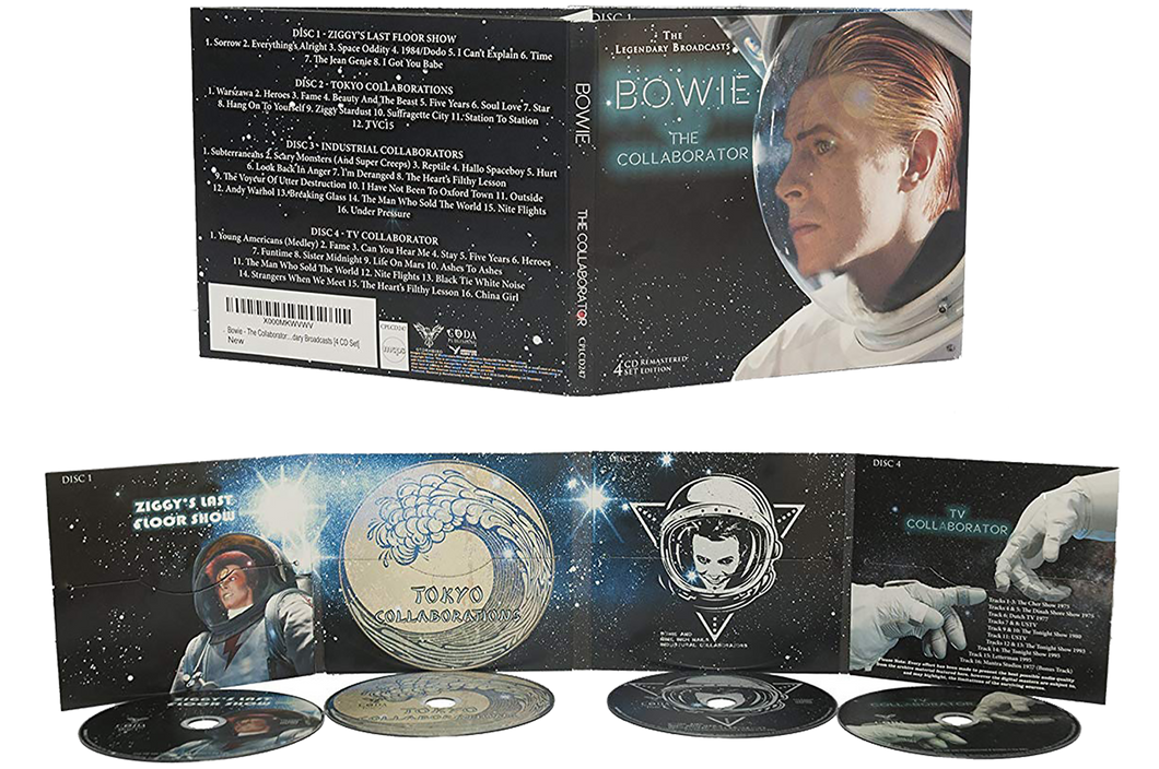 Bowie – The Collaborator: The Legendary Broadcasts (4-CD Set)