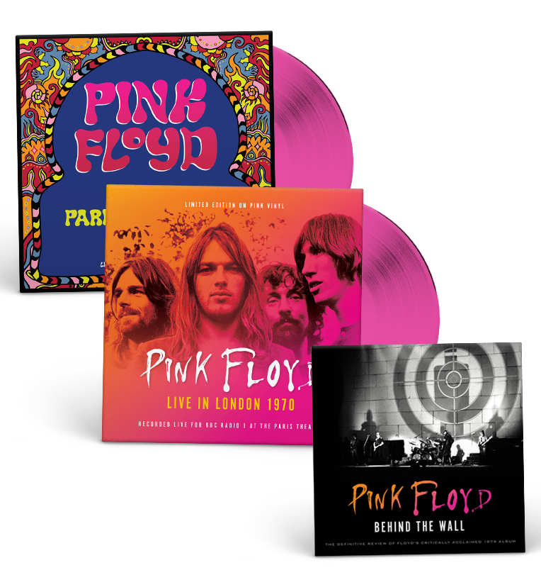 Pink Floyd 2-LP Colour Vinyl Bundle with 36-Page Booklet