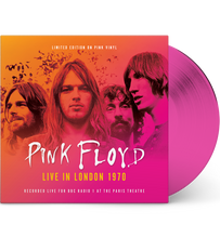 Load image into Gallery viewer, Pink Floyd – Live in London 1970 (Limited Edition 12-Inch Album on Pink Vinyl)
