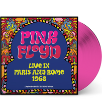 Load image into Gallery viewer, Pink Floyd – Live in Paris and Rome 1968 (Limited Edition 12-Inch Album on Pink Vinyl)
