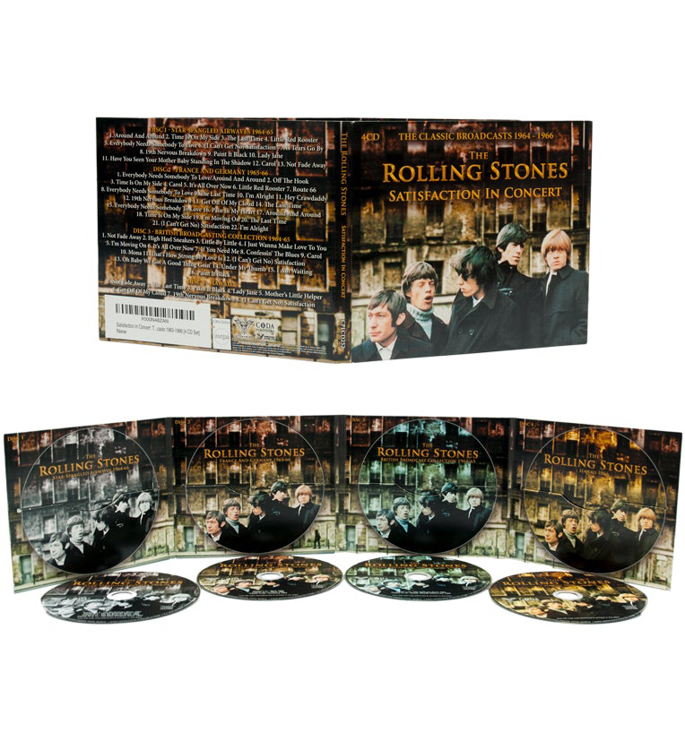 Rolling Stones – Satisfaction In Concert (4-CD Set)