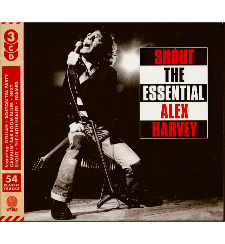 The Sensational Alex Harvey Band – Shout: 3CD (The Essential Alex Harvey) Greatest Hits