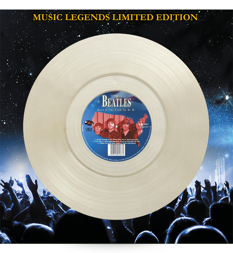 The Beatles - Back in the USA (Limited Edition on Clear Vinyl)