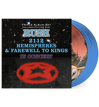 Load image into Gallery viewer, Rush - 2112, Farewell TO Kings &amp; Hemispheres - Numbered Triple Album Set - Includes Picture Disc
