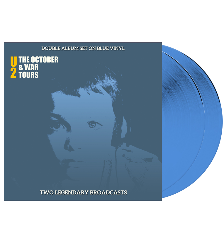 U2 - The War & October Tour  (Limited Edition Numbered 003 - 2 Album Set On Blue Vinyl)