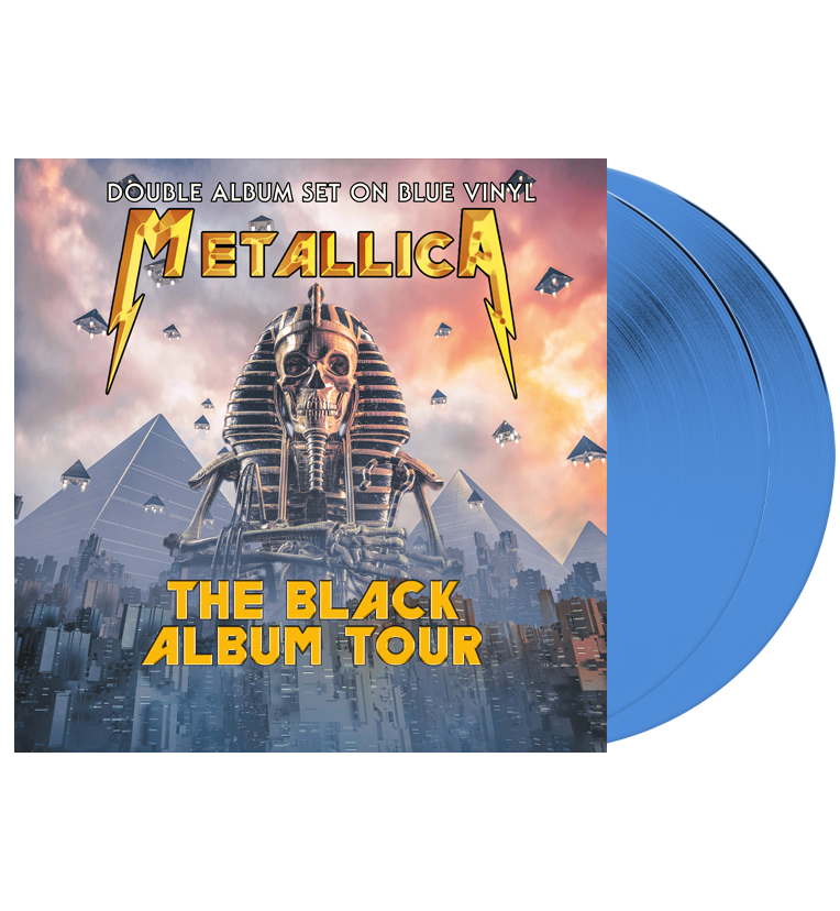 Metallica  - The Black Album Tour - Limited Edition Numbered 2 Album Set On Blue Vinyl