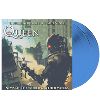 Load image into Gallery viewer, Queen  - News Of The World &amp; Other Works - Very Limited Editions Numbered 2 Album Set On Blue Vinyl
