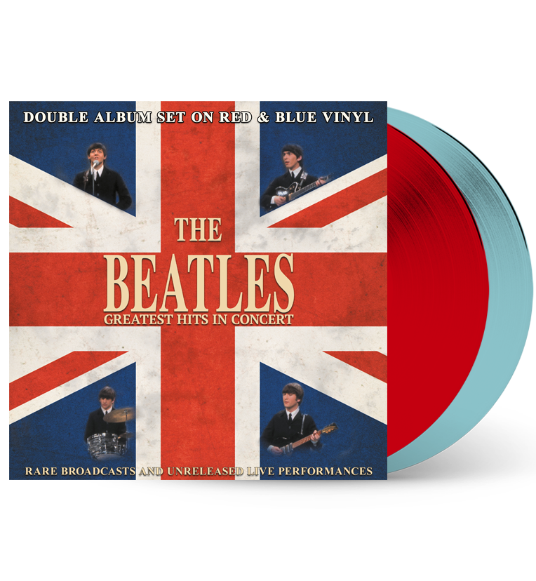 The Beatles - Greatest Hits In Concert (Limited Edition Numbered 003 - 2 Album Set On Red & Blue Vinyl)