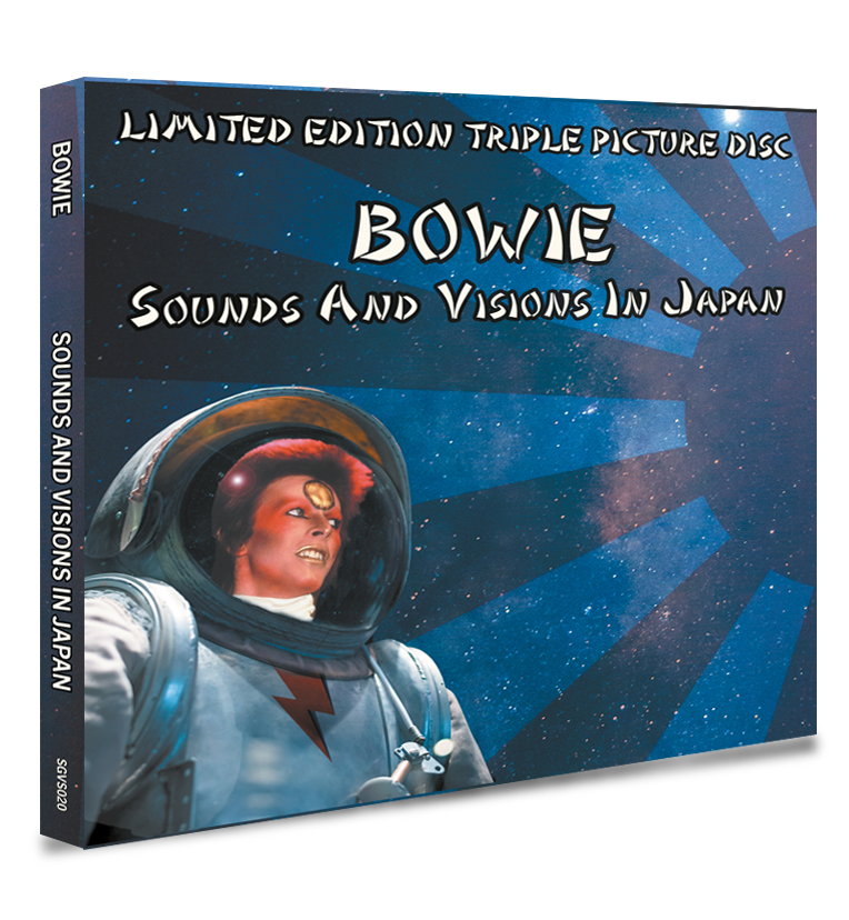 David Bowie - Sounds and Visions in Japan (Limited Edition Numbered Triple Album Picture Disc Box Set Including Book and Playing Cards)