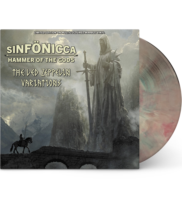Sinfӧnicca – Hammer of the Gods: The Led Zeppelin Variations (Limited Edition 12-Inch Album on Multicoloured Marble Vinyl)