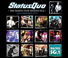 Load image into Gallery viewer, Status Quo - Live! On Stage The Frantic Four Reunion 2013:2CD (Pre-loved &amp; Refurbed)
