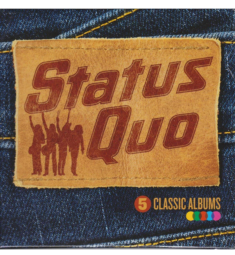 Status Quo – 5 Classic Studio Albums (Deluxe 5-CD Box Set)