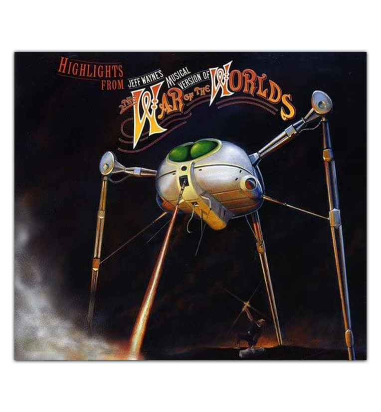 Jeff Wayne –  War of the Worlds Highlights: CD ( Pre-loved and Refurbed )